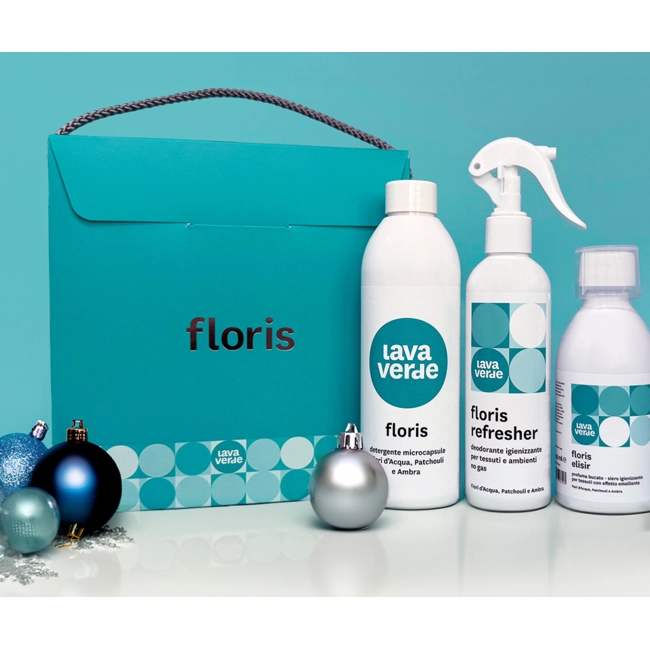 Vendita online Floris Box – Detergente 400ml, Intensity 250ml e Refresher 250ml